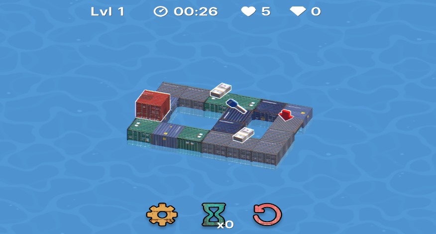Cargo Path Puzzle screeshot