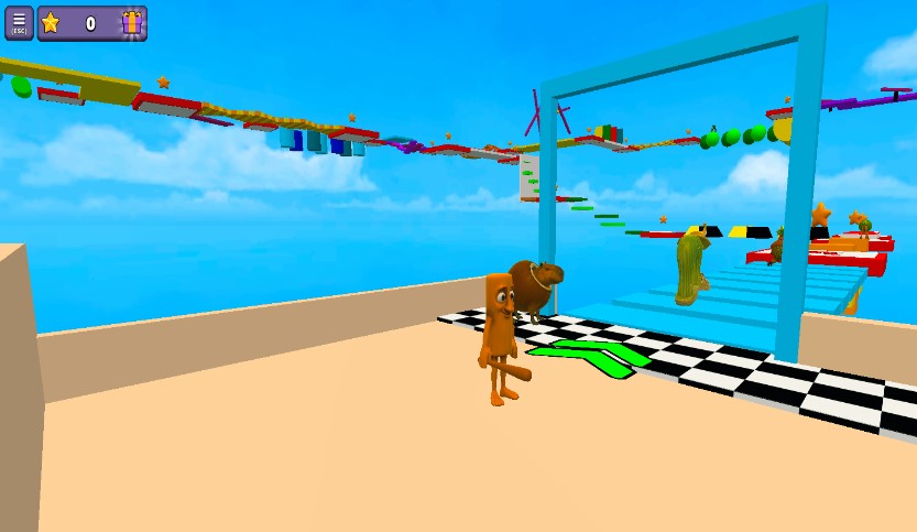 Italian Brainrot Obby Parkour screenshot