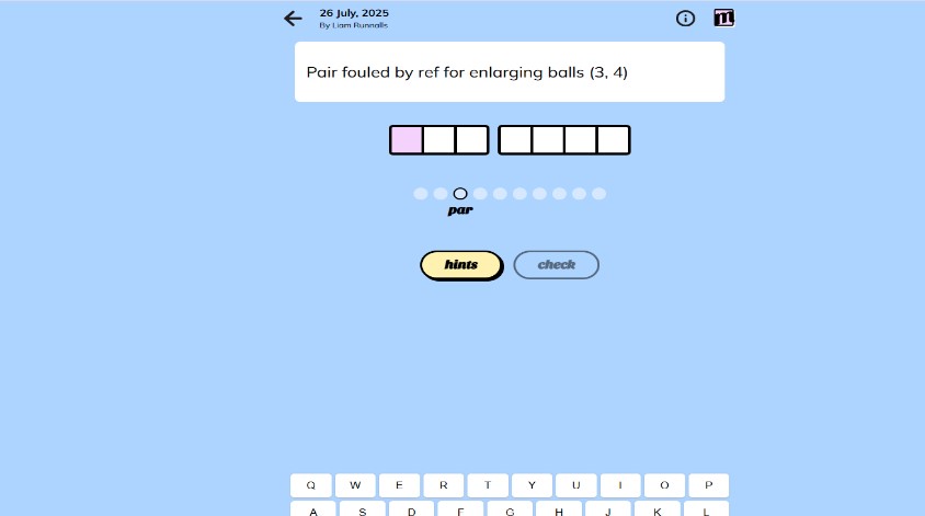 Minute Cryptic screenshot