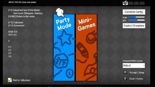 Party Project screenshot